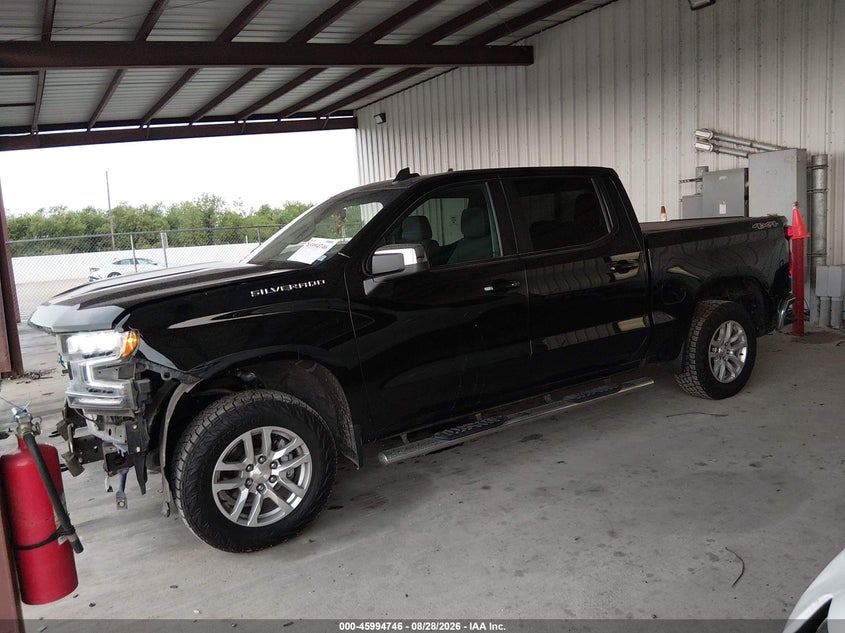 Vin: 3gcuyded7mg216152, lot: 46494091, chevrolet silverado 1500 4wd  short bed lt 20212