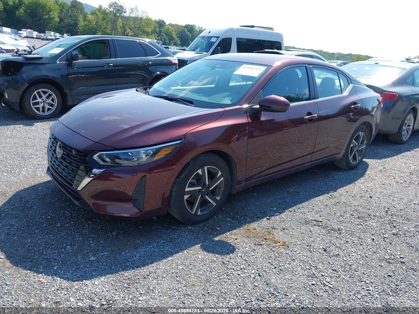2025 Nissan Sentra Sv, Undercarriage, IAAI, VIN 3N1AB8CV0SY292619 — photo 2