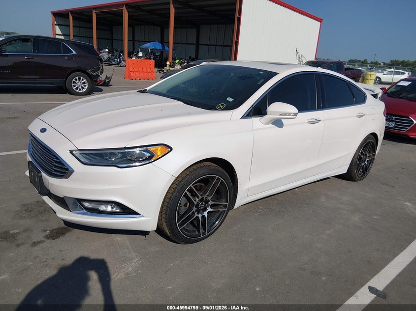 Vin: 3fa6p0k93hr179394, lot: 46494143, ford fusion titanium 20172