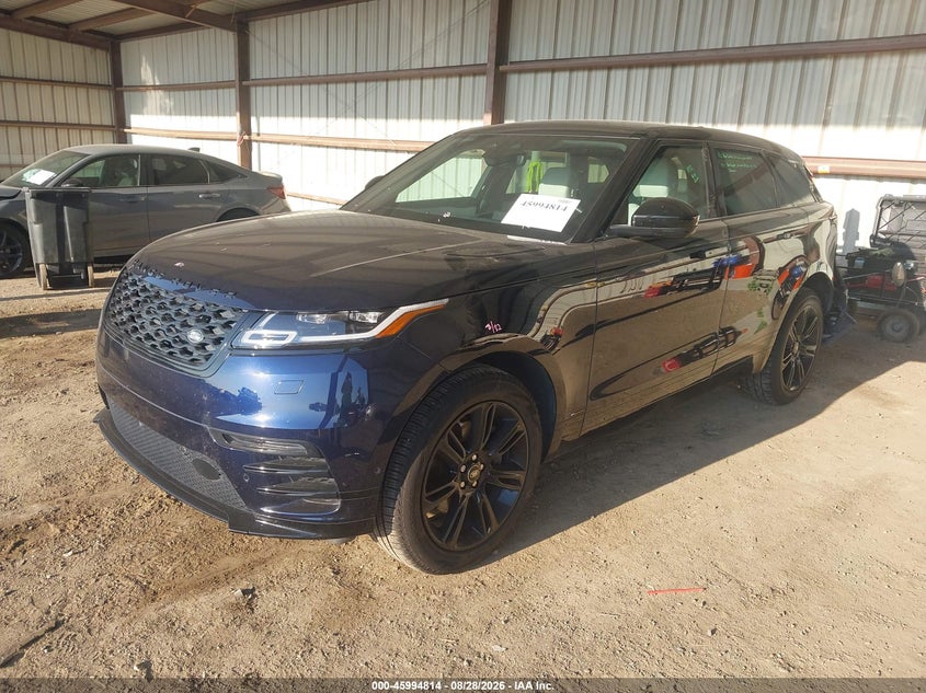 Vin: salyt2exxma303002, lot: 46494159, land rover range rover velar p250 r-dynamic s 20212