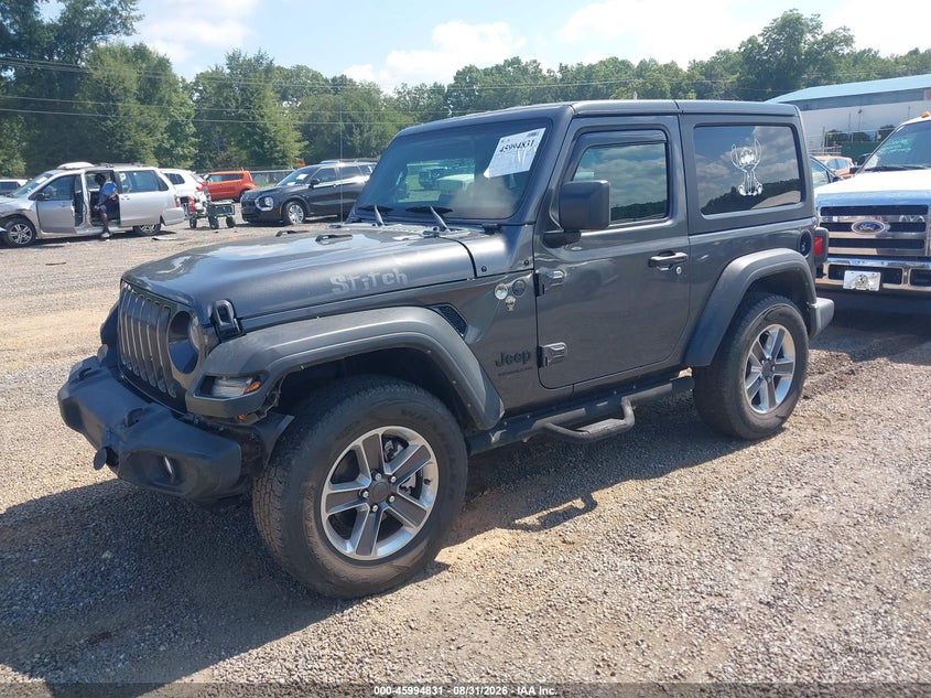 Vin: 1c4gjxan4nw167464, lot: 46494176, jeep wrangler sport s 4x4 20222