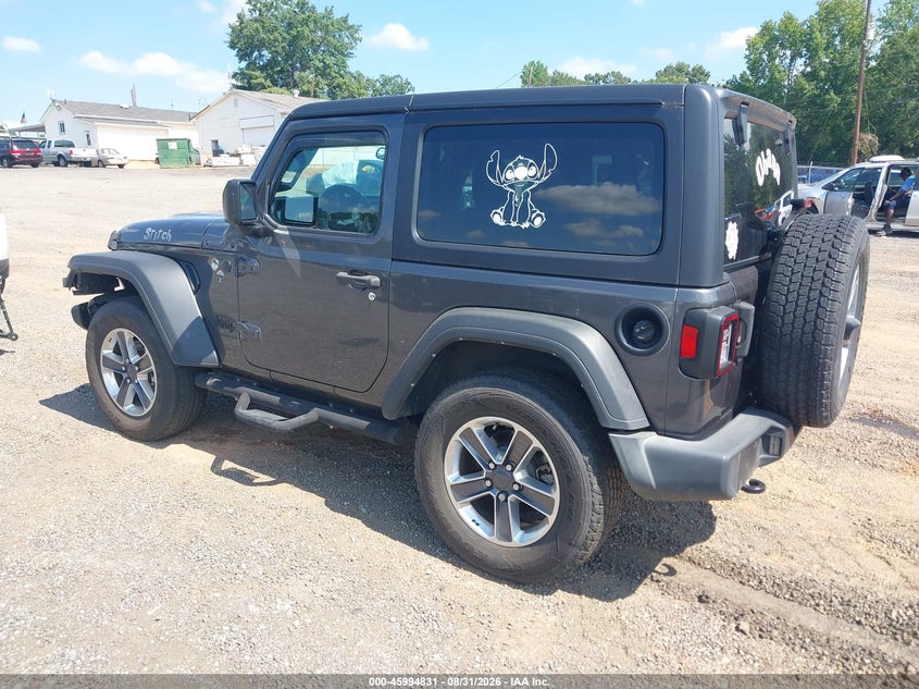 Vin: 1c4gjxan4nw167464, lot: 46494176, jeep wrangler sport s 4x4 20223
