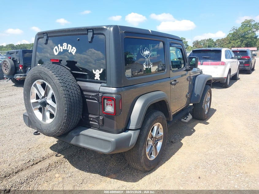 Vin: 1c4gjxan4nw167464, lot: 46494176, jeep wrangler sport s 4x4 20224
