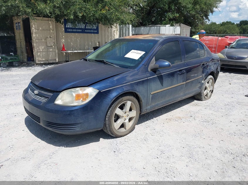 CHEVROLET COBALT 2010 VIN 1G1AD5F51A7244878