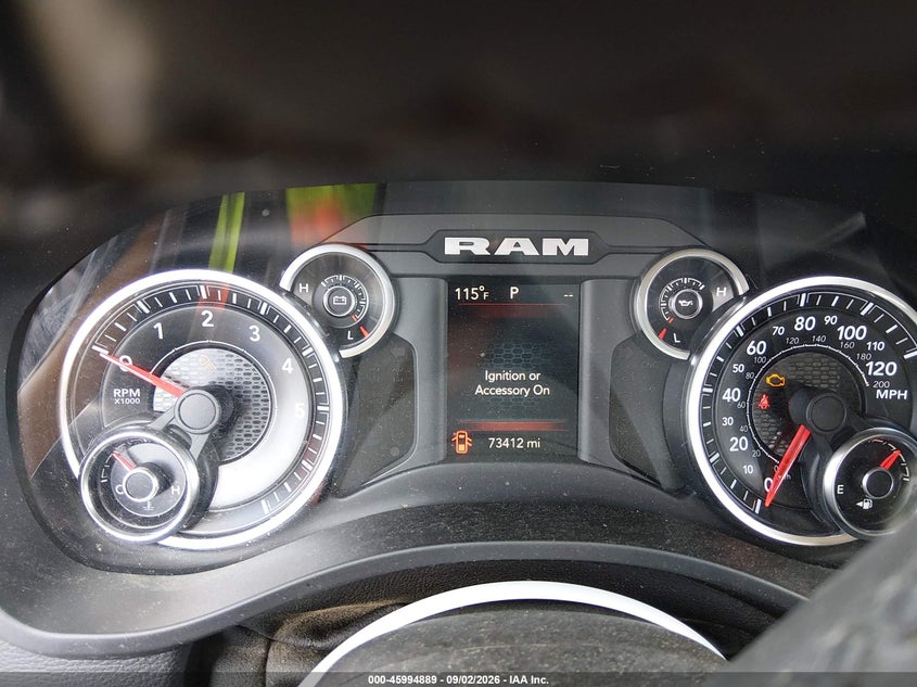 RAM 1500 2019 VIN 1C6RREFT3KN653494