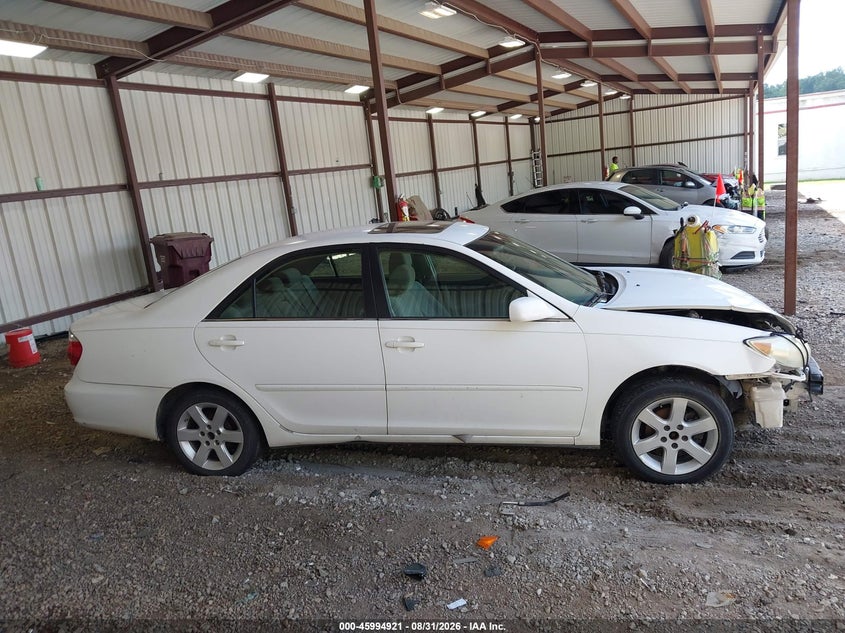 TOYOTA CAMRY 2005 VIN 4T1BE32K35U392803