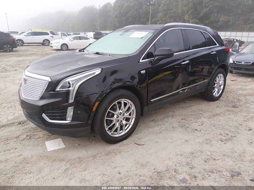 2018 Cadillac XT5, Лівий бік, IAAI, VIN 1GYKNCRS6JZ101504 — фото 2
