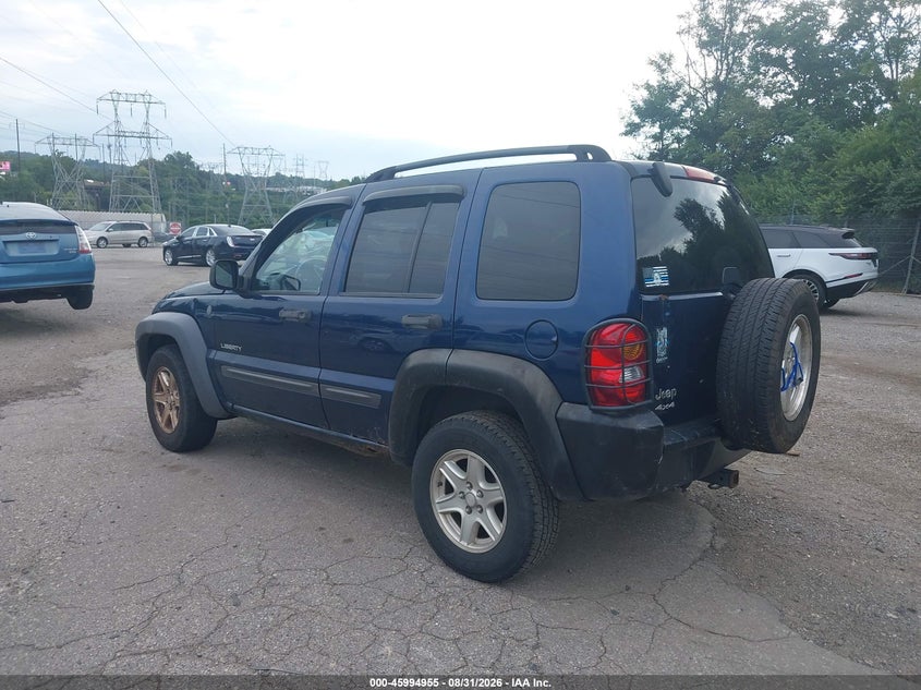 JEEP LIBERTY 2004 VIN 1J4GL48K94W319008