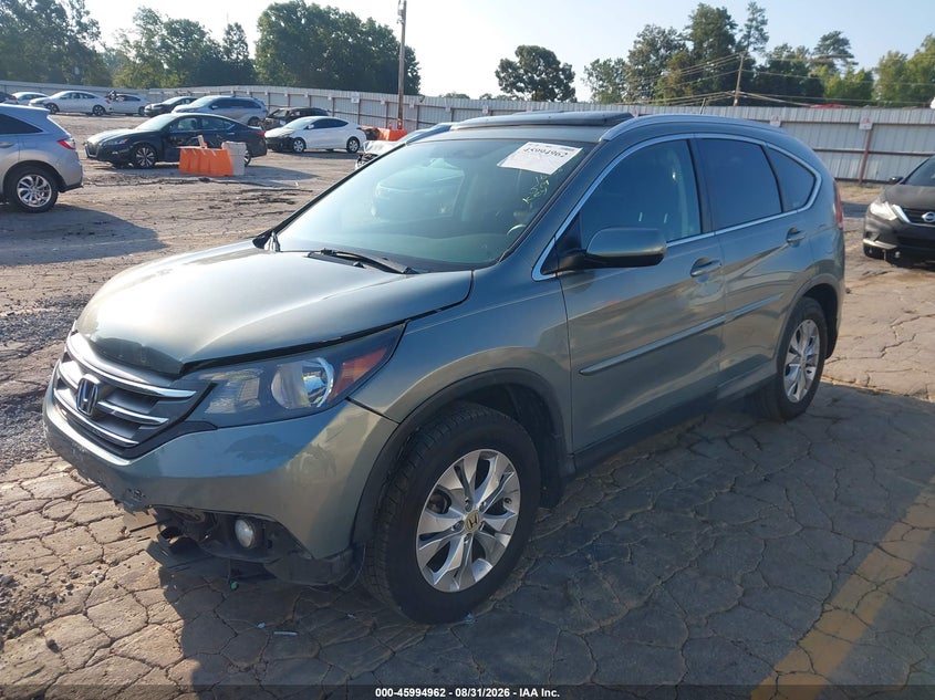 2012 Honda CR-V, Front End, IAAI, VIN JHLRM3H72CC001638 — photo 2