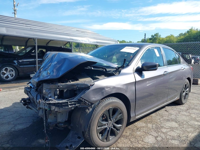 2015 Honda Accord, Front End, IAAI, VIN 1HGCR2F36FA033170 — photo 2