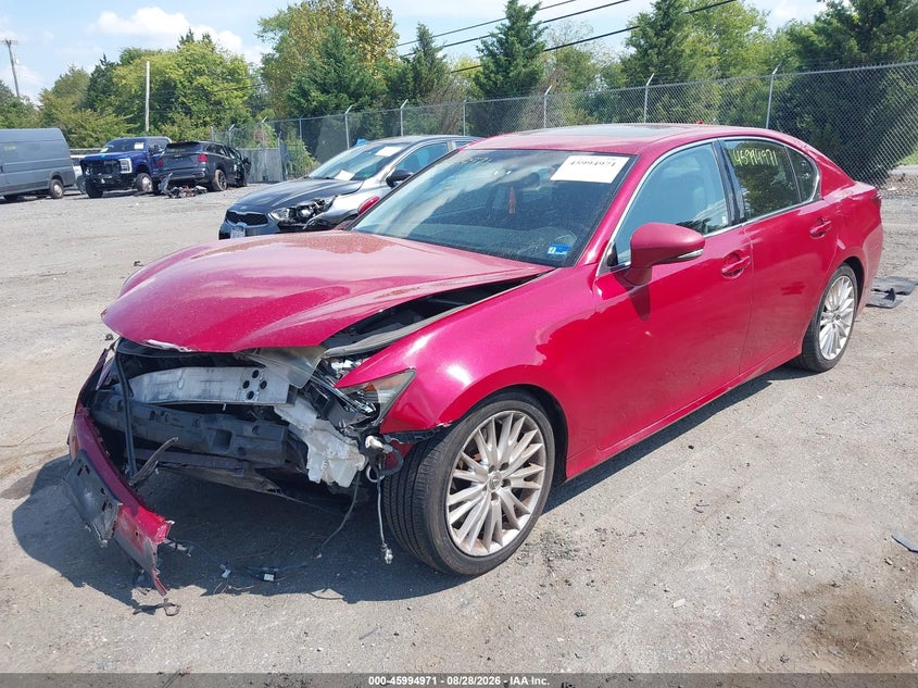 LEXUS GS 350 2013 VIN JTHBE1BL6D5020462