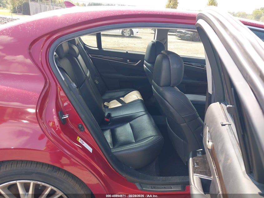 LEXUS GS 350 2013 VIN JTHBE1BL6D5020462
