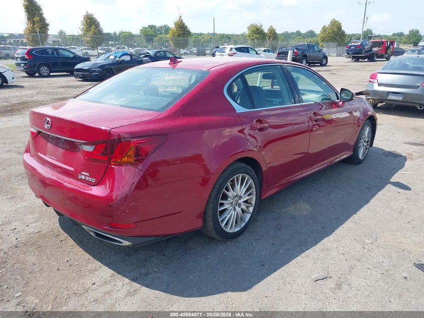 2013 LEXUS GS 350 auction photo 4