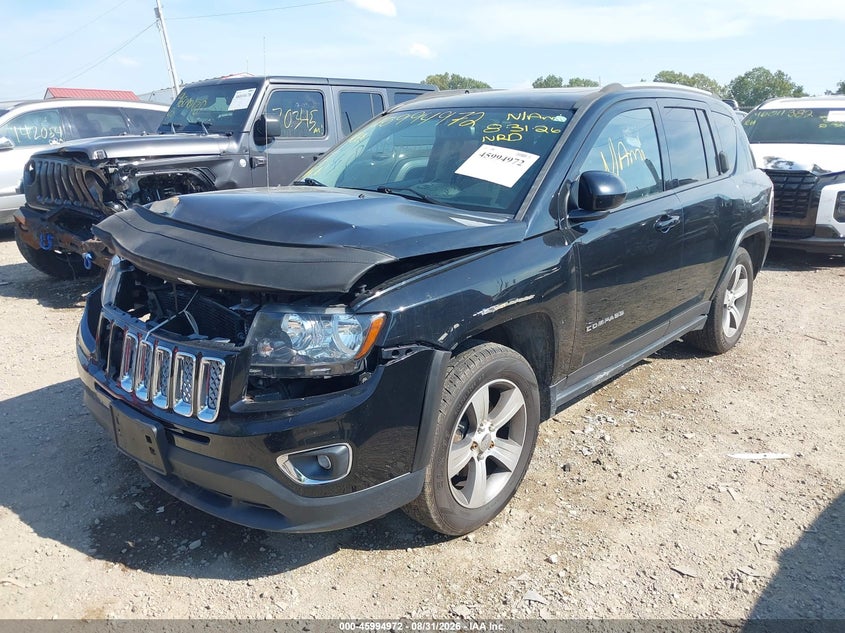Vin: 1c4njdeb5hd177698, lot: 46494317, jeep compass high altitude 4x4 20172