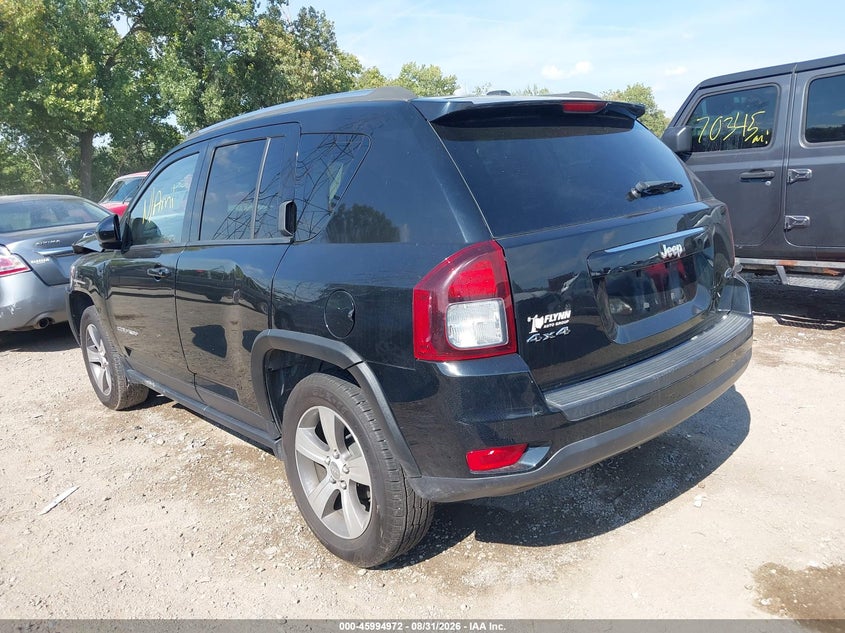 Vin: 1c4njdeb5hd177698, lot: 46494317, jeep compass high altitude 4x4 20173