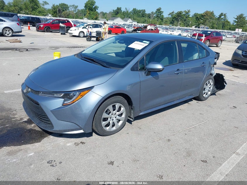 2025 Toyota Corolla, Rear, IAAI, VIN 5YFB4MDE9SP301921 — photo 2