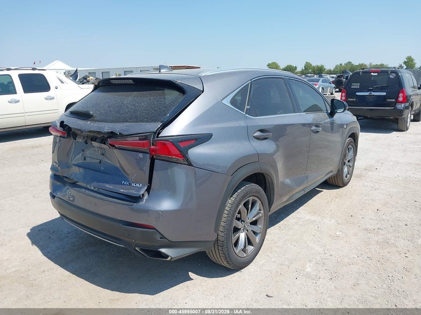 Vin: jtjsarbz7m2193583, lot: 46494352, lexus nx 300 f sport 20214
