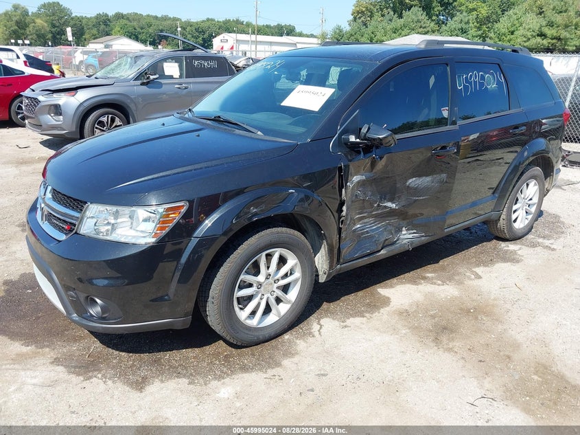 2013 Dodge Journey, Левый бок, IAAI, VIN 3C4PDCBG2DT564255 — фото 2