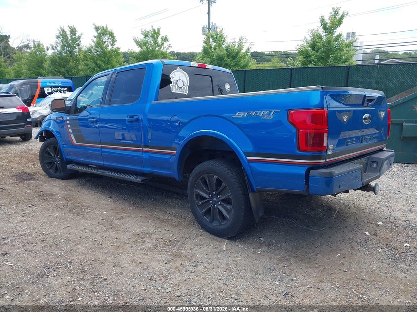 Vin: 1ftfw1e57kfa00631, lot: 46494381, ford f-150 lariat 20193