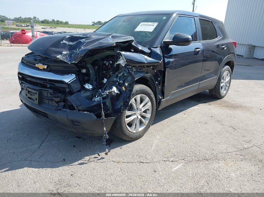 Vin: kl79mnsl1mb092646, lot: 46494403, chevrolet trailblazer awd ls 20212