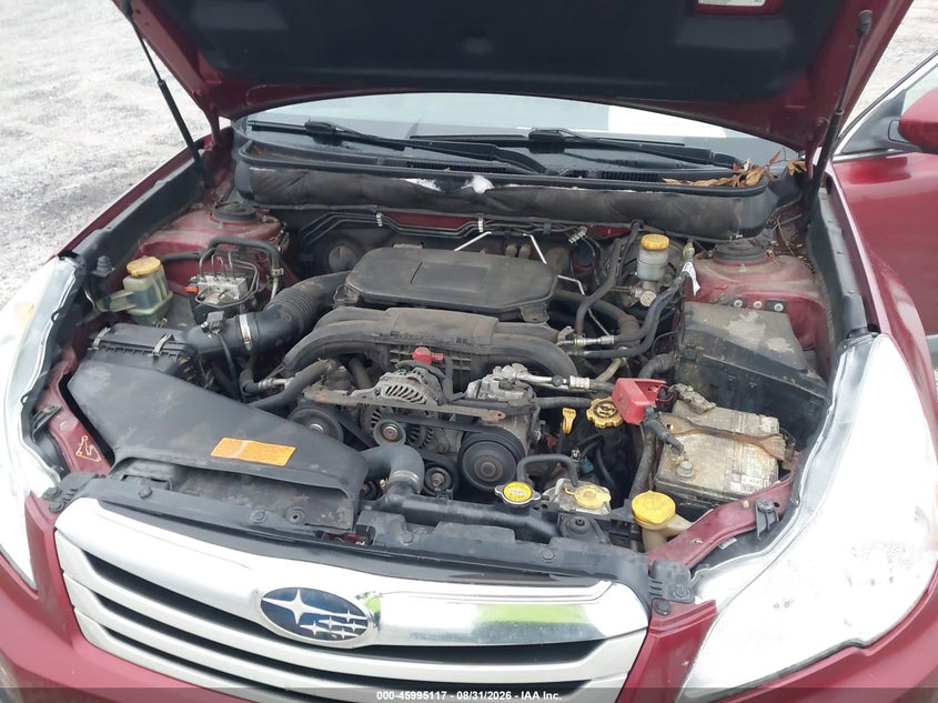 2011 SUBARU OUTBACK SPORT UTILITY VEHICLE 2.5L H-4 VVT, REGULAR , 170HP