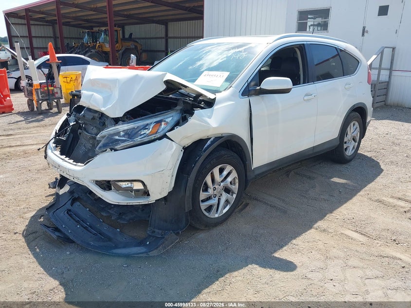 2015 Honda CR-V, Front End, IAAI, VIN 5J6RM4H73FL131946 — photo 2