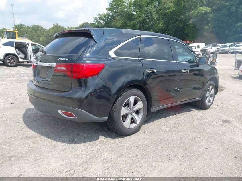 ACURA MDX 2014 VIN 5FRYD3H25EB006561