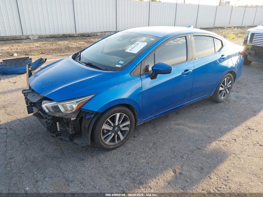 2021 Nissan Versa, Front End, IAAI, VIN 3N1CN8EV8ML834966 — photo 2