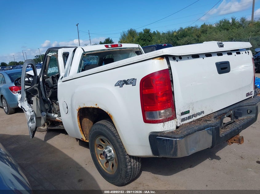 Vin: 1gtr2tea5bz114286, lot: 46494498, gmc sierra 1500 work truck 20113