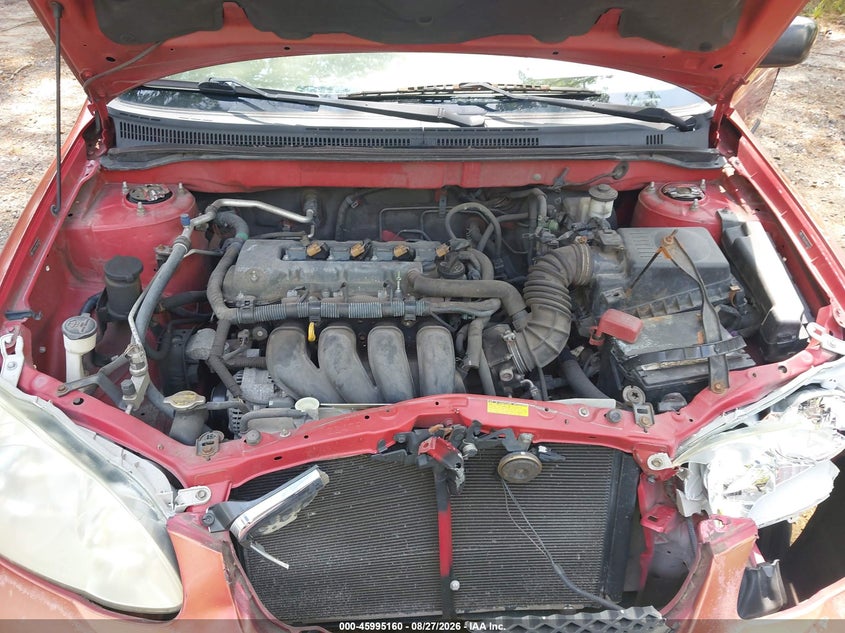 2005 TOYOTA COROLLA SEDAN 1.8L I-4 DOHC, VVT, REGULAR , 130HP