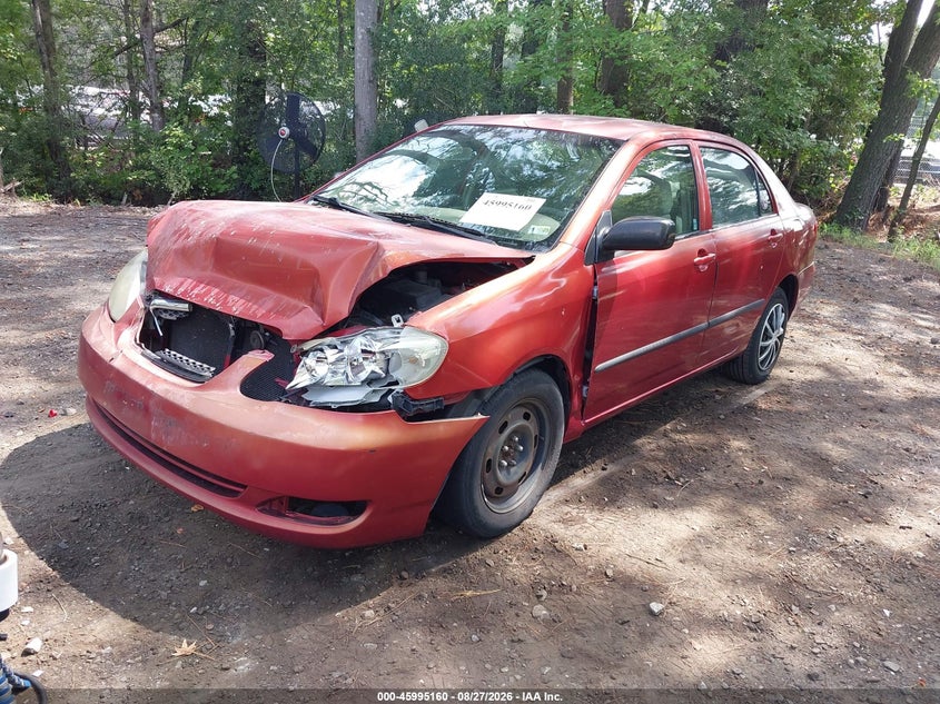 2005 Toyota Corolla, Front End, IAAI, VIN 2T1BR32E15C432246 — photo 2