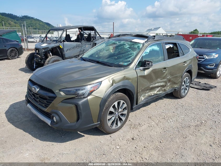 2024 Subaru Outback, Left & Right Side, IAAI, VIN 4S4BTANC4R3163900 — photo 2