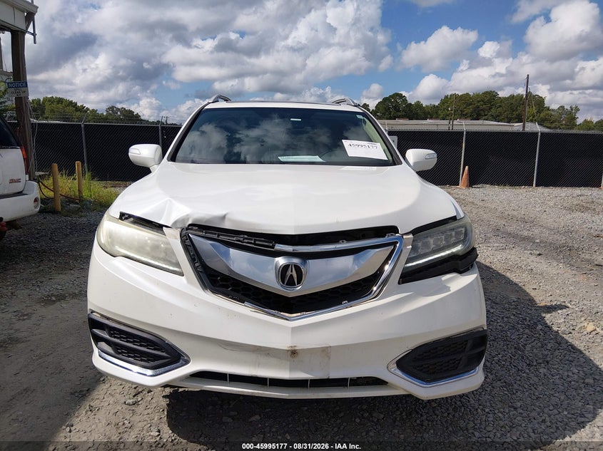 ACURA RDX 2016 VIN 5J8TB3H52GL018955