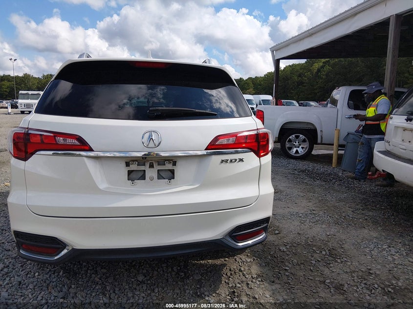 ACURA RDX 2016 VIN 5J8TB3H52GL018955