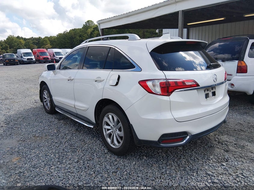 ACURA RDX 2016 VIN 5J8TB3H52GL018955