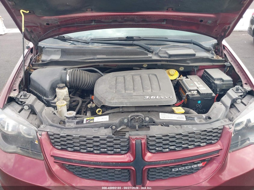 2017 DODGE CARAVAN VAN 3.6L V-6 DOHC, VVT, REGULAR , 283HP