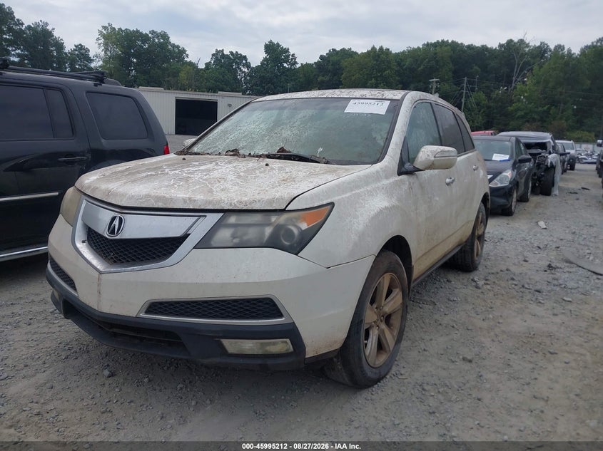 2013 Acura MDX, Звичайний знос, IAAI, VIN 2HNYD2H37DH515316 — фото 2