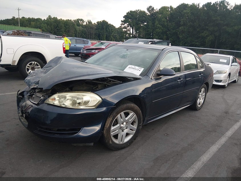 2012 Chevrolet Impala, Front End, IAAI, VIN 2G1WB5E30C1187603 — photo 2