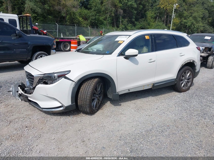 Vin: jm3tcbdy0j0201518, lot: 46494583, mazda cx-9 grand touring 20182