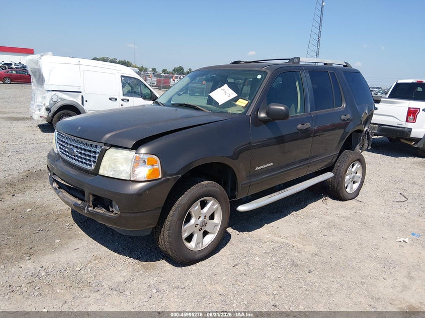 2005 Ford Explorer, Rear, IAAI, VIN 1FMZU63E75UB37910 — photo 2