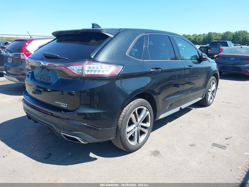 Vin: 2fmtk3ap7fbb04203, lot: 46494643, ford edge sport 20154