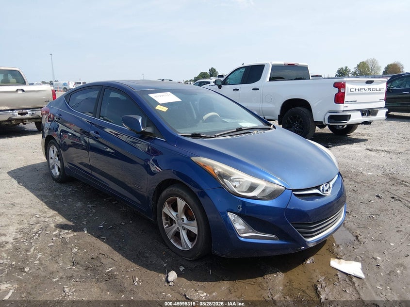 2016 HYUNDAI ELANTRA auction photo 1