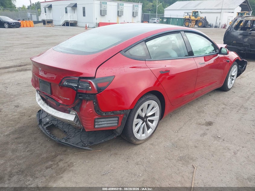 2021 TESLA MODEL 3 SEDAN ELECTRIC