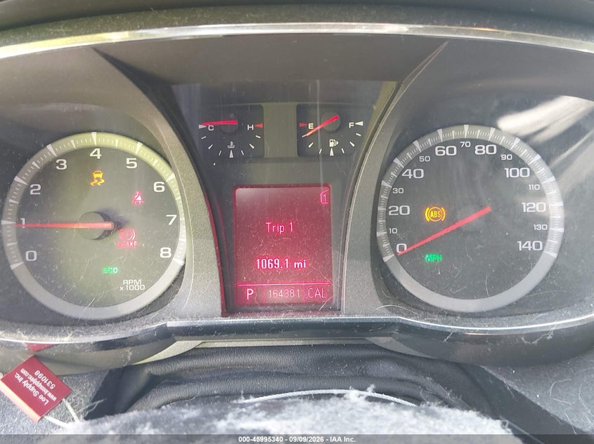 2010 GMC TERRAIN auction photo 7