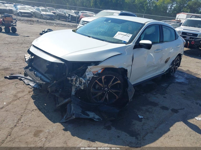 HONDA CIVIC 2019 VIN SHHFK7H48KU416160
