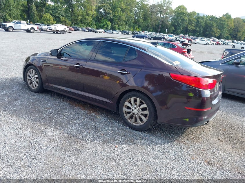 Vin: 5xxgn4a7xfg405714, lot: 46494764, kia optima ex 20153