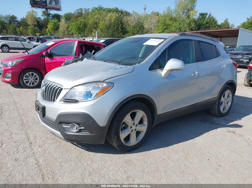 Vin: kl4cjdsb6gb732366, lot: 46494780, buick encore premium 20162