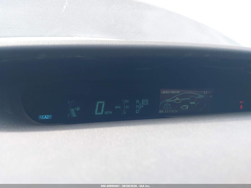 2011 TOYOTA PRIUS auction photo 7