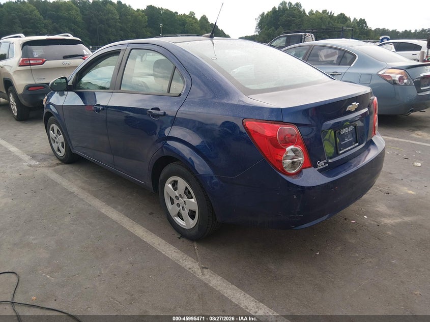 Vin: 1g1ja5sh2d4159840, lot: 46494816, chevrolet sonic ls auto 20133