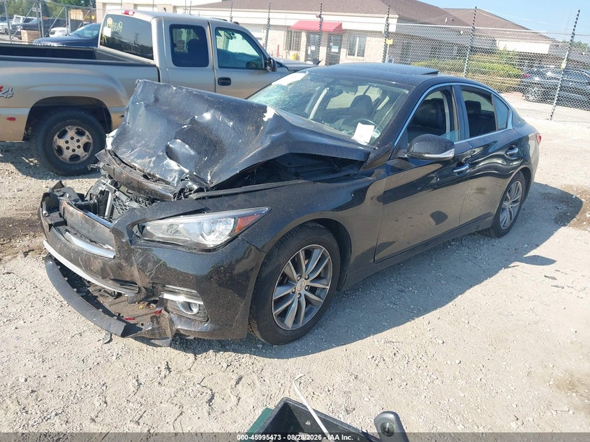 2016 Infiniti Q50, Викрадення, IAAI, VIN JN1CV7AR2GM252083 — фото 2